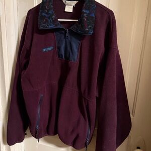 Columbia Deep Purple Fleece Jacket